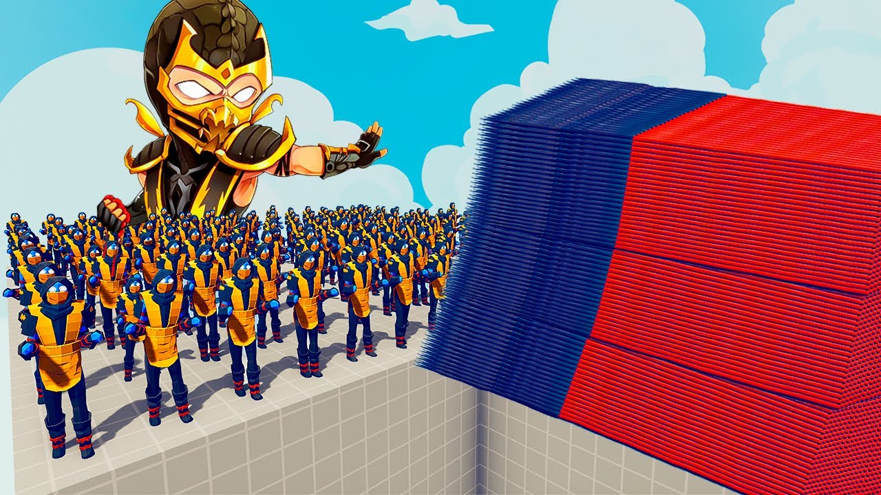 200x SCORPION + 1x GIANT vs EVERY GOD - Totally Accurate Battle Simulator TABS