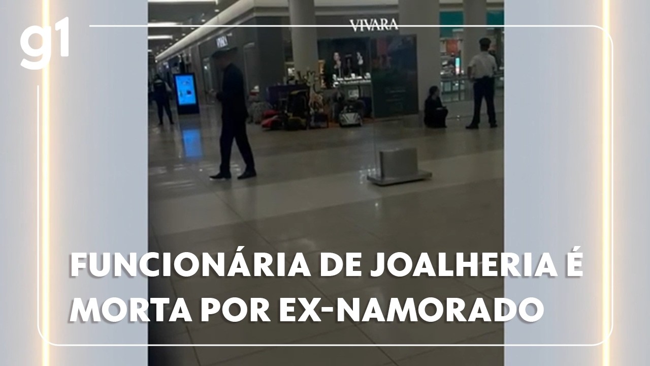 Funcionária de joalheria é morta por ex-namorado em shopping de São Bernardo, SP