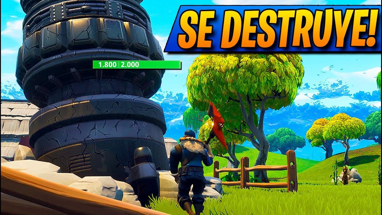 DESTRUYENDO el MISIL en FORTNITE: Battle Royale