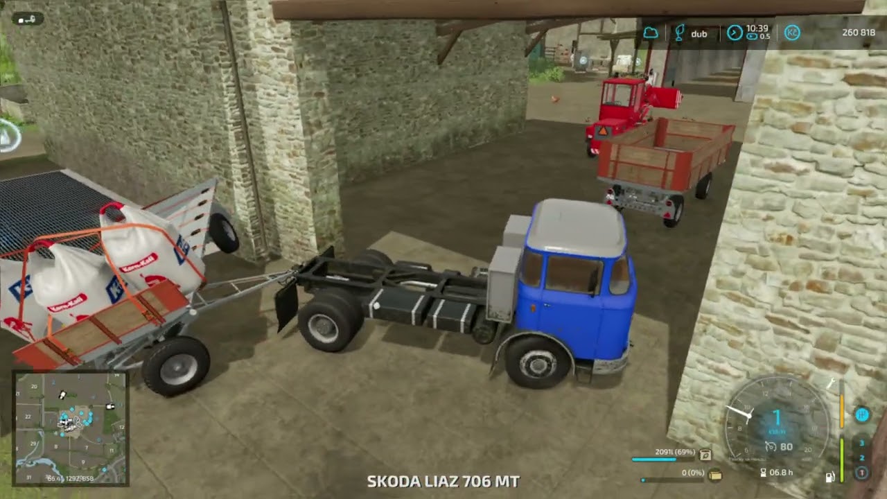 Farming simulator 22 staré stroje #59 setí slunečnice 