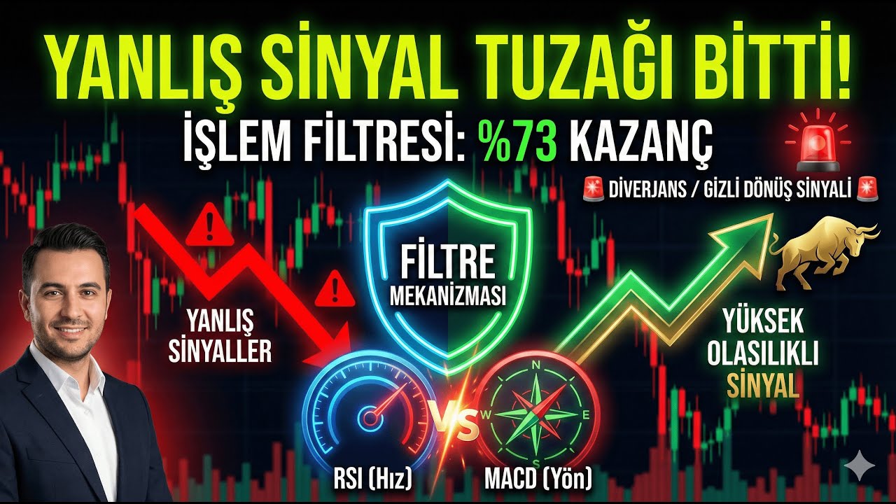 RSI ve MACD ile KESİN Sinyaller! | Yüksek Olasılıklı Al-Sat Stratejisi & Teknik Analiz