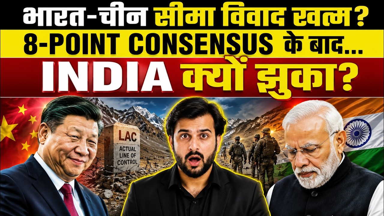 India China Border: Why Did India Bow to China? | 8 Point Consensus