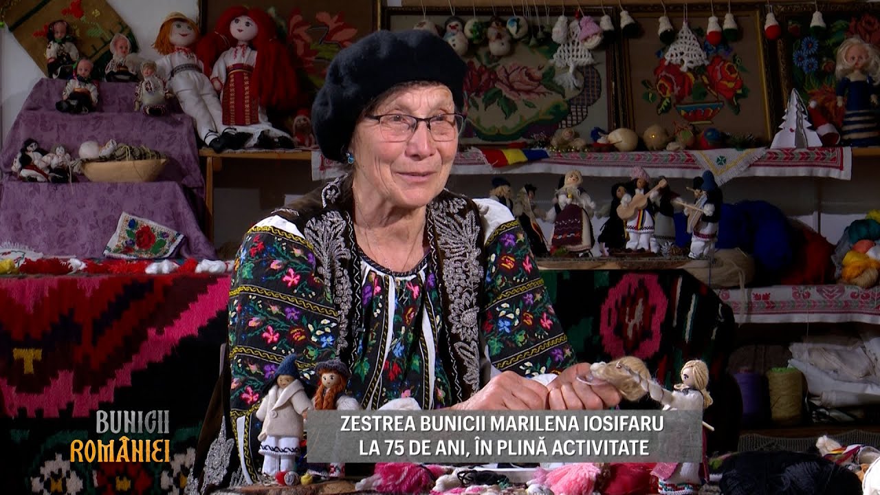 Zestrea bunicii Marilena Iosifaru. La 75 de ani, în plină activitate #buniciiromaniei