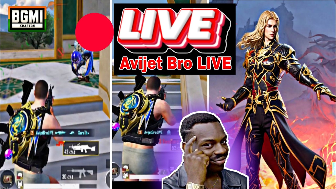 BGMI LIVE 🔴 Rank Push With Subscribers | Intense Squad Gameplay #bgmilive