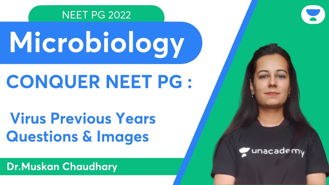 Conquer NEET PG 2022:  Virus PYQs & Images | Microbiology | Let's Crack NEET PG | Dr.Muskan