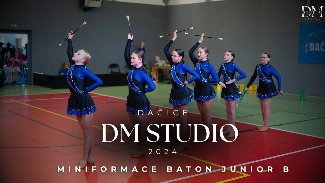 DM Studio Dačice - miniformace baton junior B 2024