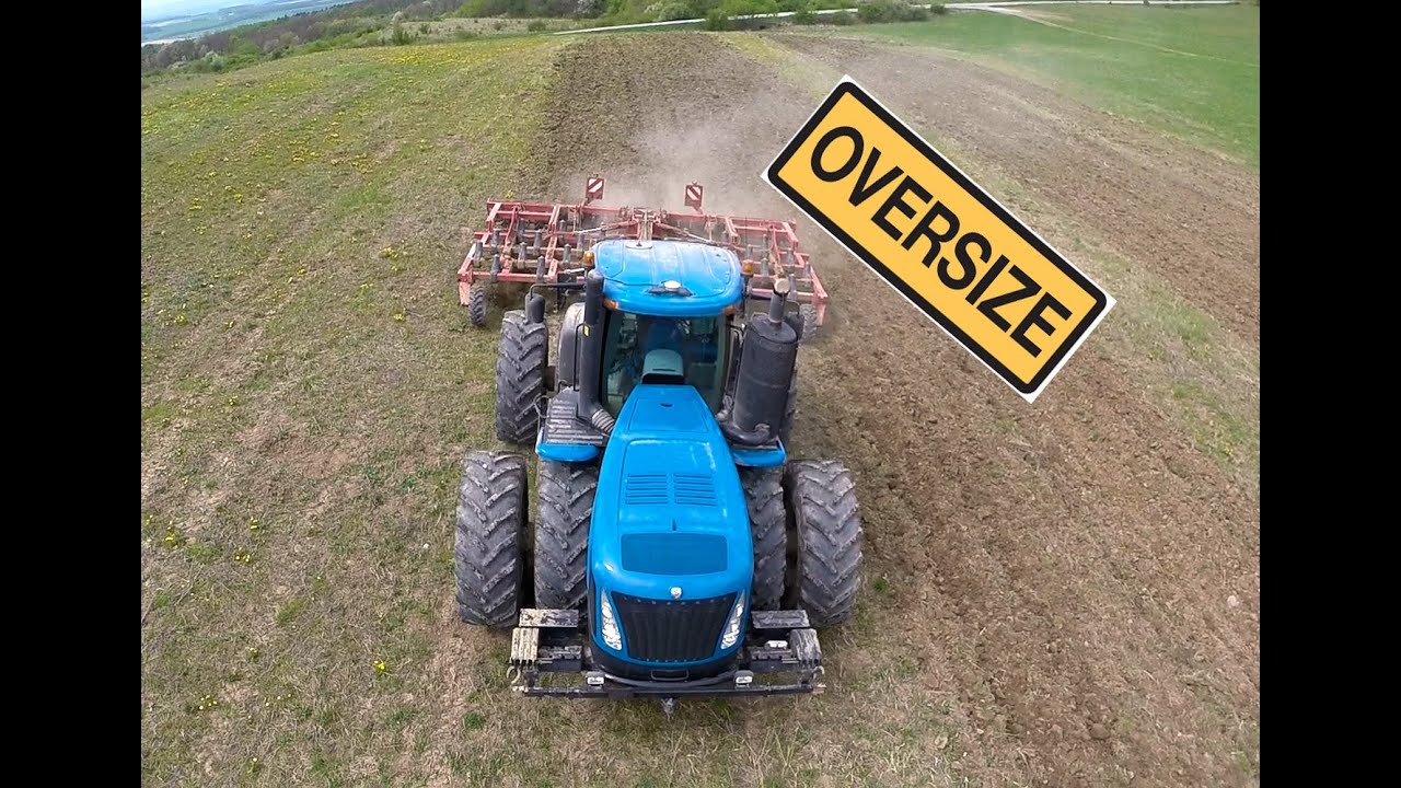 WORLD BIGGEST TRACTOR New Holland T9.670 [ Bednar Swifter 16m, Horsch Tiger 8AS ]