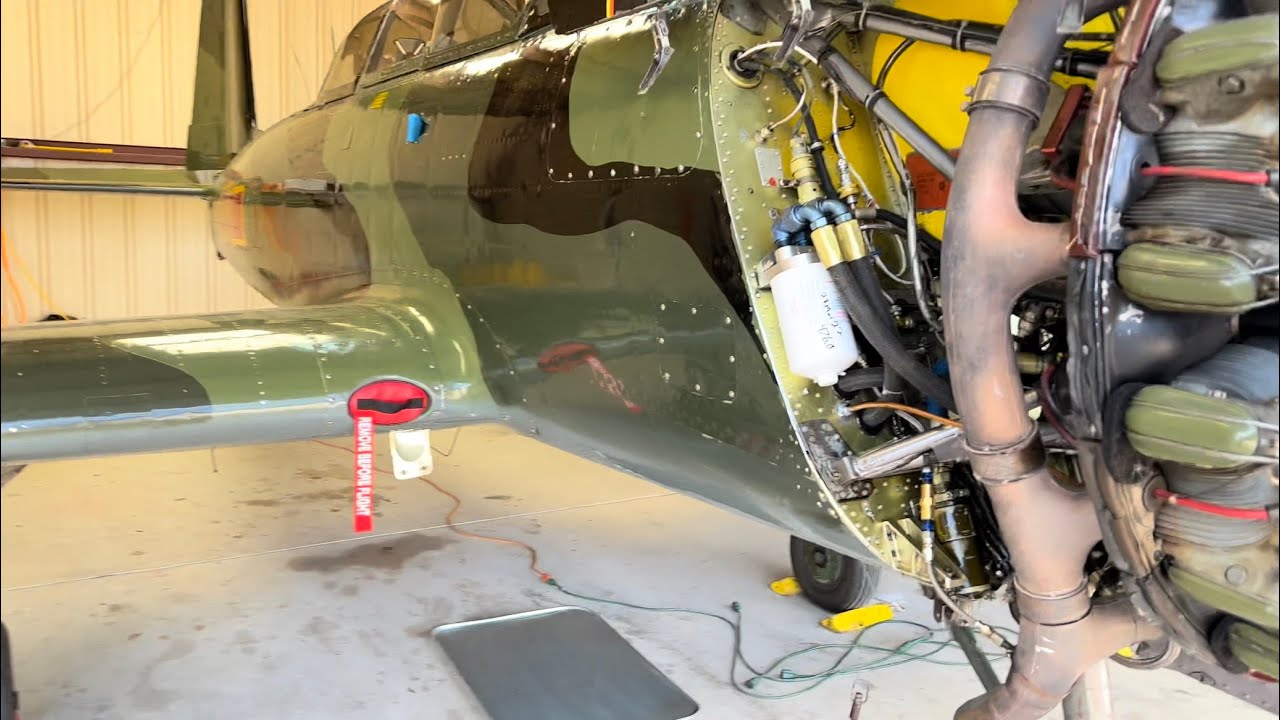 Nanchang CJ-6 Oil Change How-To