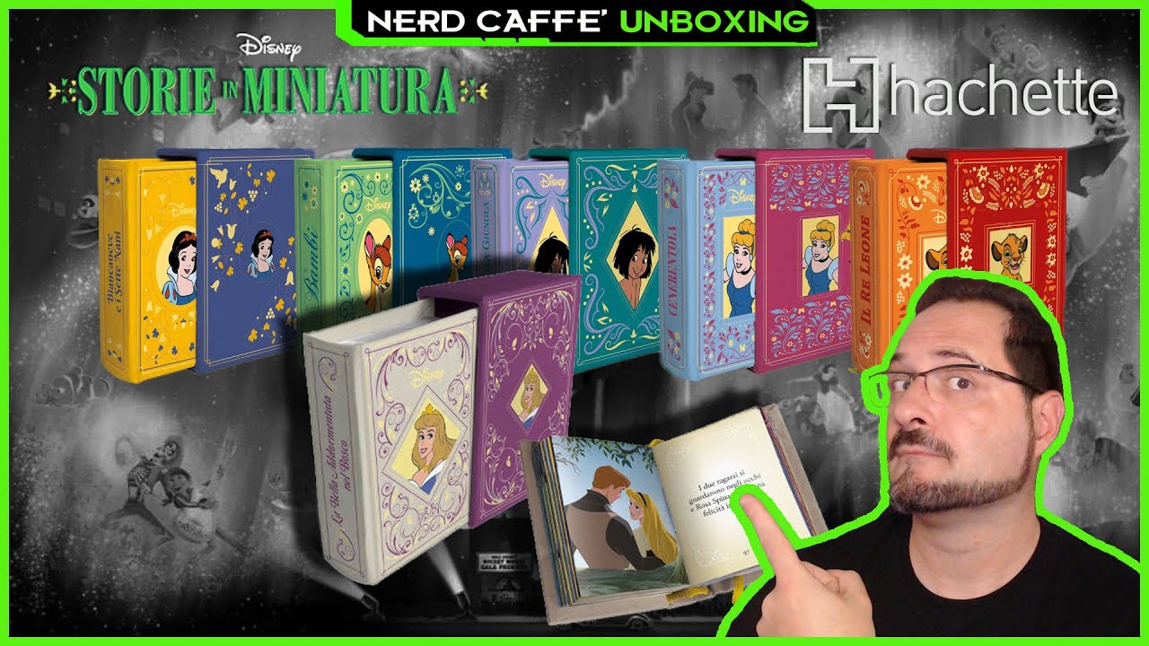 Disney Storie in miniatura 16 - La bella addormentata nel bosco - Hachette  - Nerd Caffè Unboxing