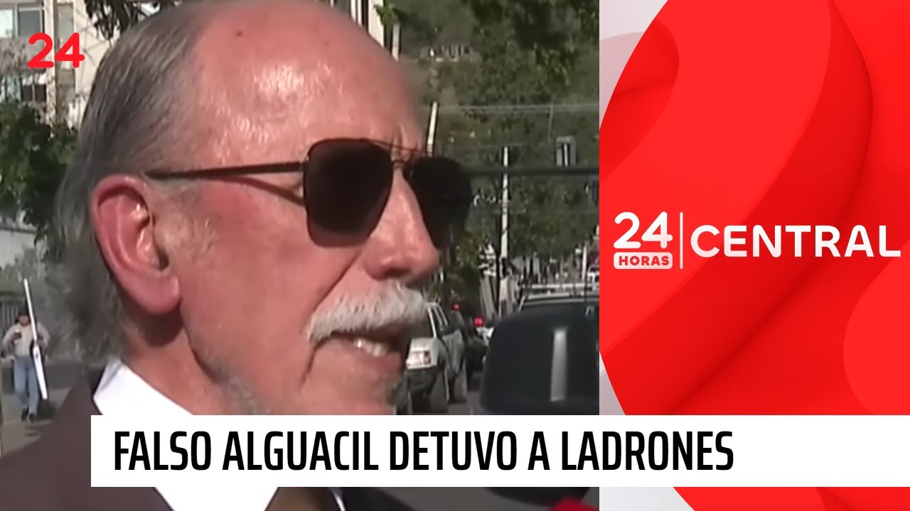 Falso alguacil persigui&oacute; y detuvo a ladrones en fatal choque | 24 Horas TVN Chile