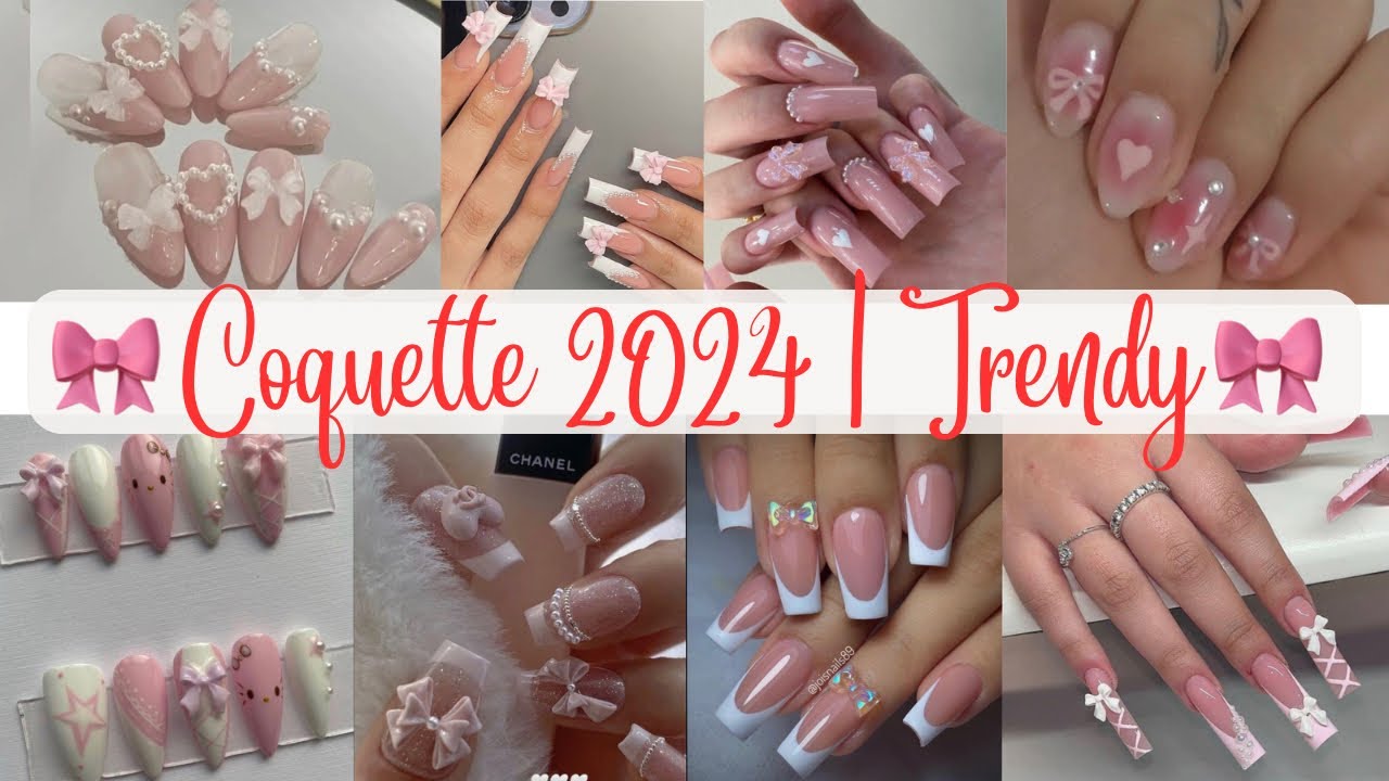 Tendencia Uñas 🎀 COQUETTE 🎀 | Trendy Nails