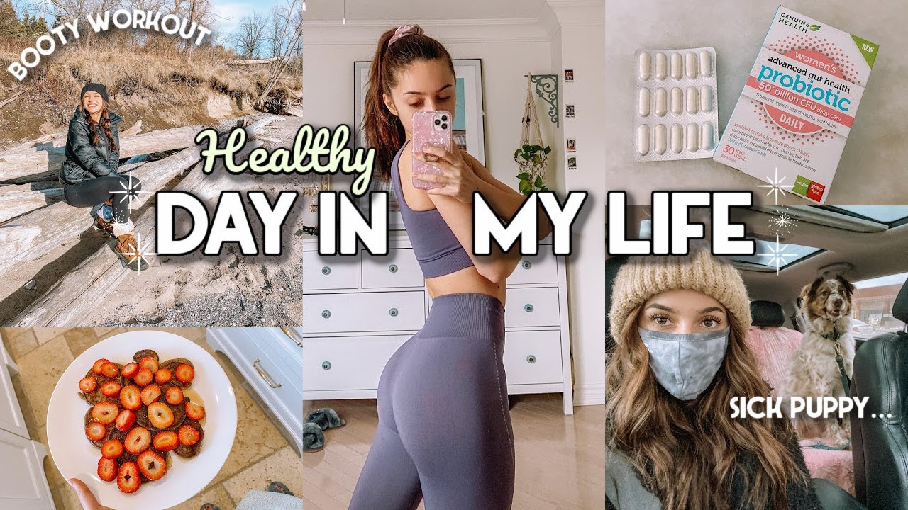 BOOTY WORKOUT, HEALING MY GUT, & VET VISITS | VLOG