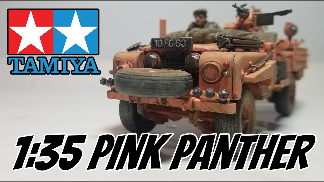 Tamiya 1:35 scale SAS Pink Panther Build Review