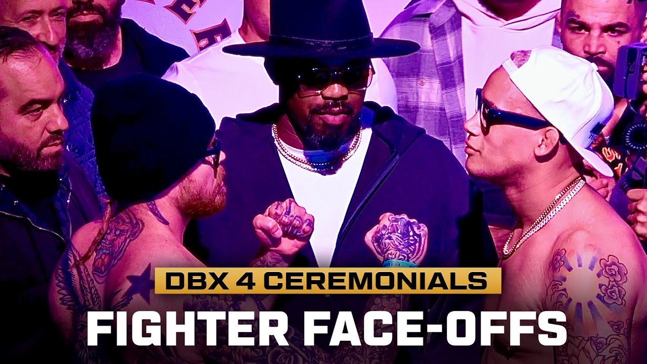 Jon Jones & Mike Perry Join Dirty Boxing 4 Ceremonial Weigh-Ins and Fighter Face-Offs
