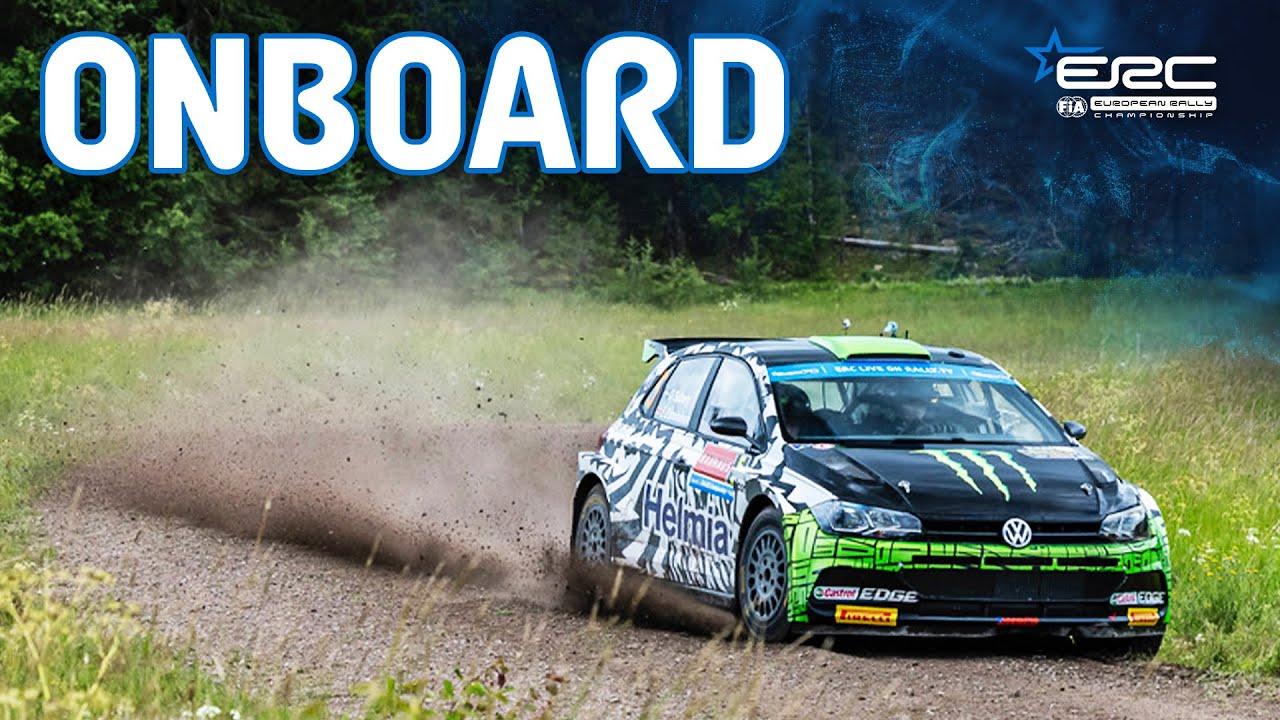ONBOARD Qualifying Solberg: ERC Royal Rally Scandinavia 2023