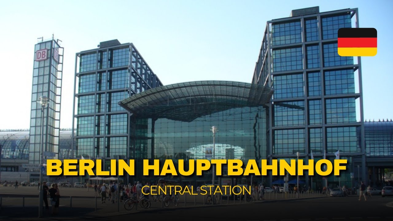 Berlin Hauptbahnhof 4k Walking Tour 🇩🇪 | Explore Germany’s Central Station | Faceless Wanderers