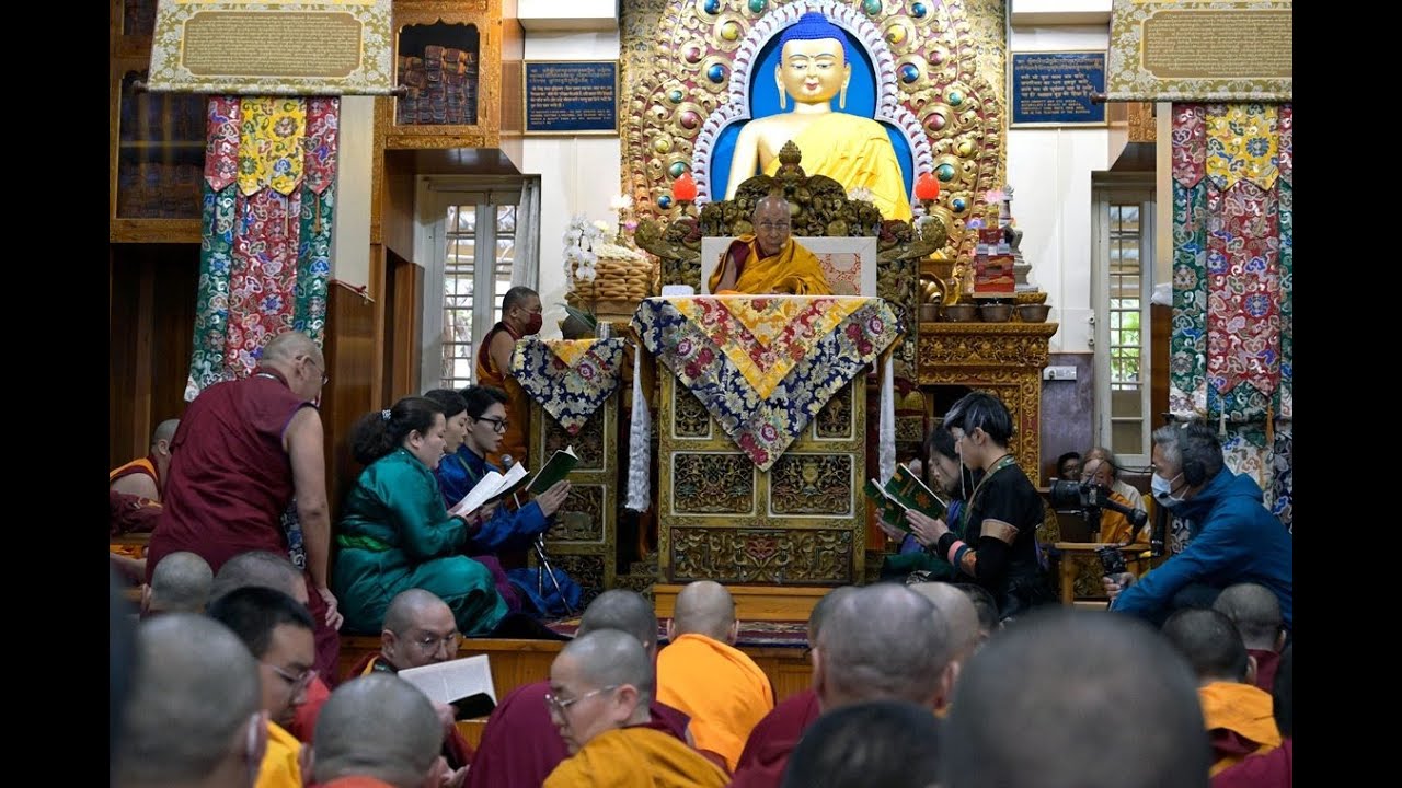 དགའ་ལྡན་ལྷ་བརྒྱ་མའི་ཆོས་འབྲེལ། (ཉིན་གཉིས་པ)