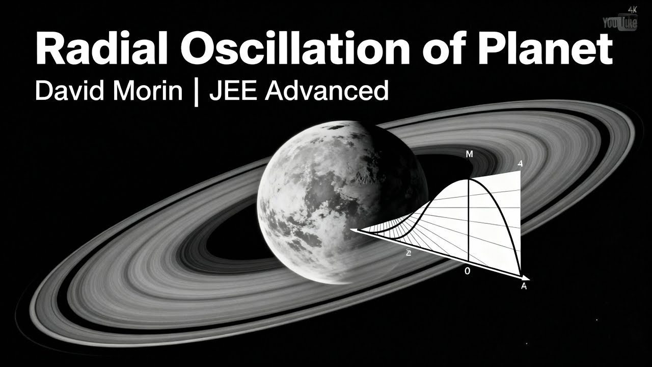 RADIAL OSCILLATION OF A PLANET | DAVID MORIN | JEE ADVANCED 