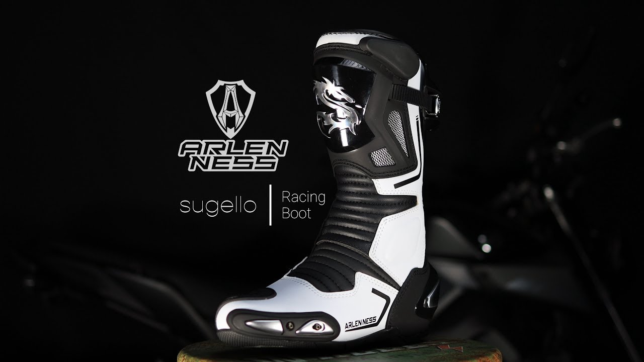 Arlen Ness Sugello Motorcycle Boots