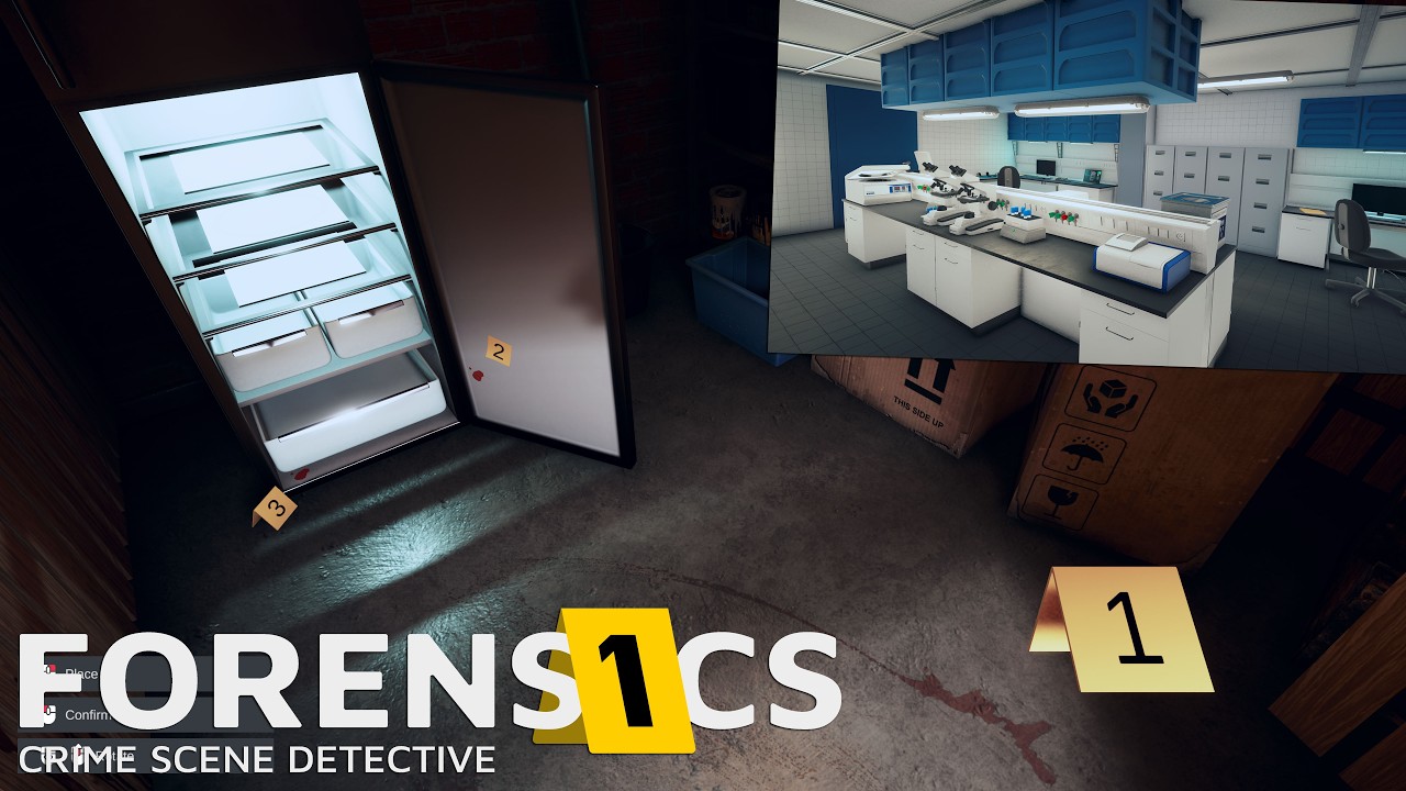 SPUR GESICHERT! NEUES KRIMISPIEL aus Deutschland FORENS1CS Crime Scene Detective angekündigt!