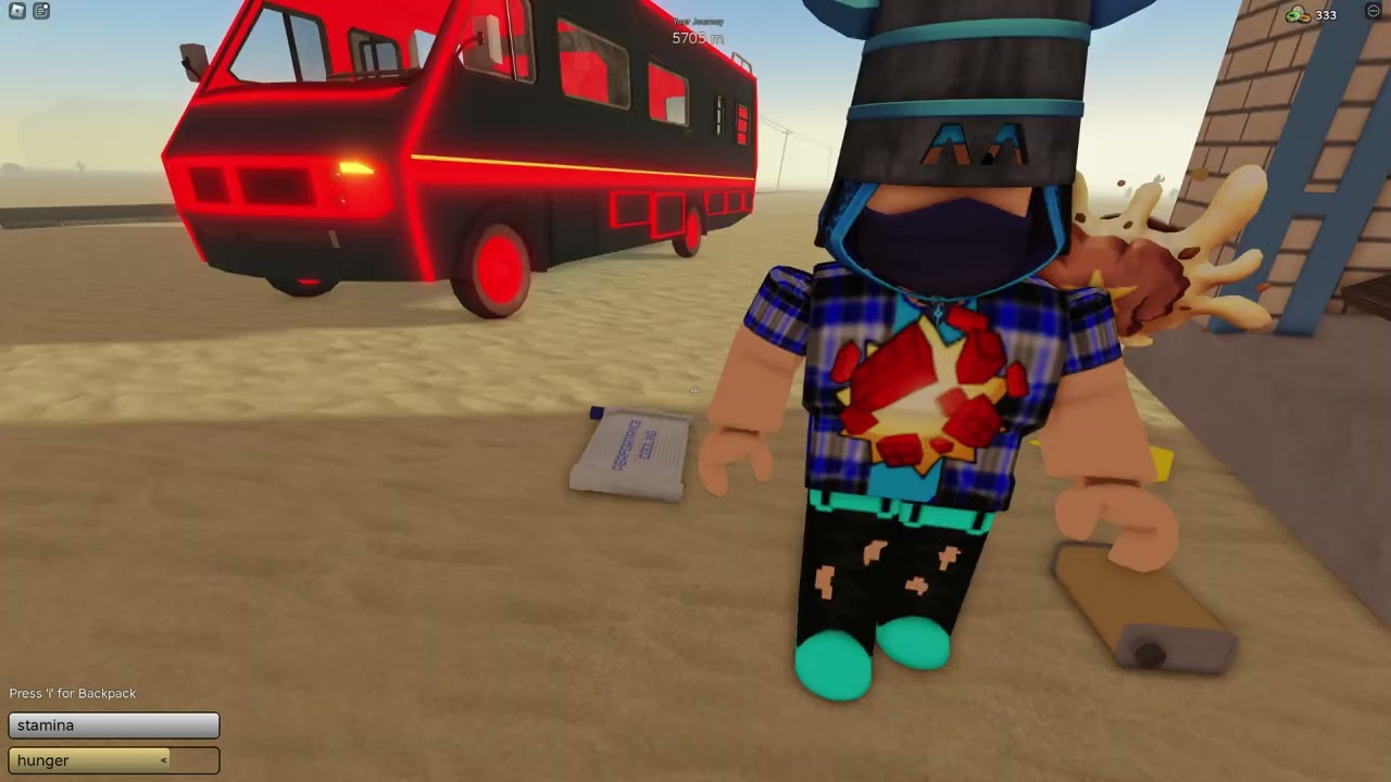 playing roblox dusty trip with my friend 