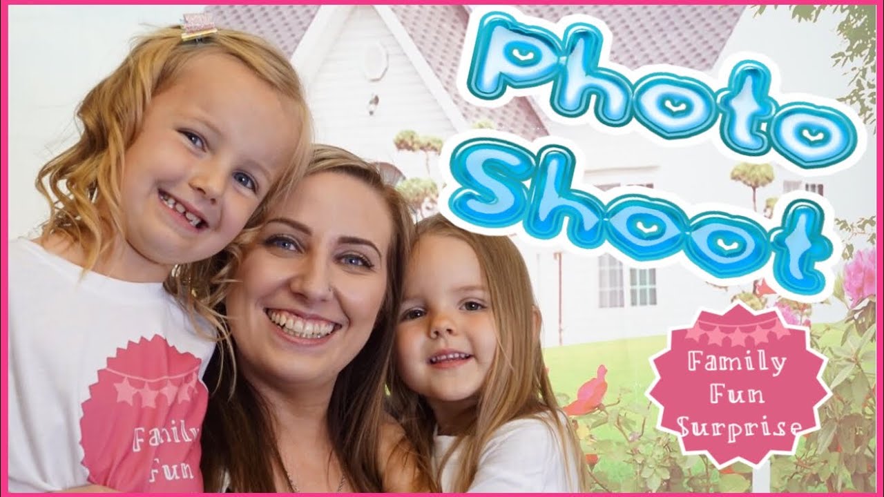 Our Photoshoot! FAMILY FUN SURPRISE! Elliott-May & Pippa