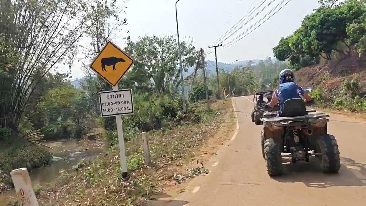 Karen goes on an ATV