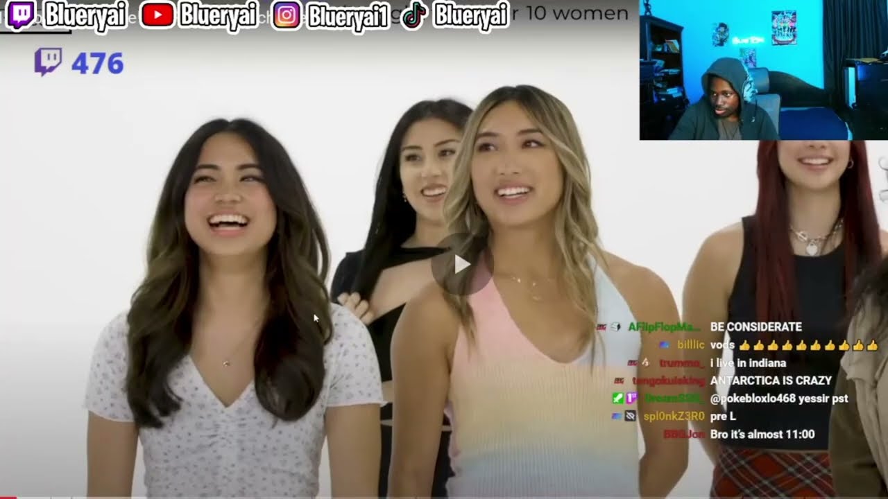 Blueryai reacts to 10 Women Choose His Perfect Match