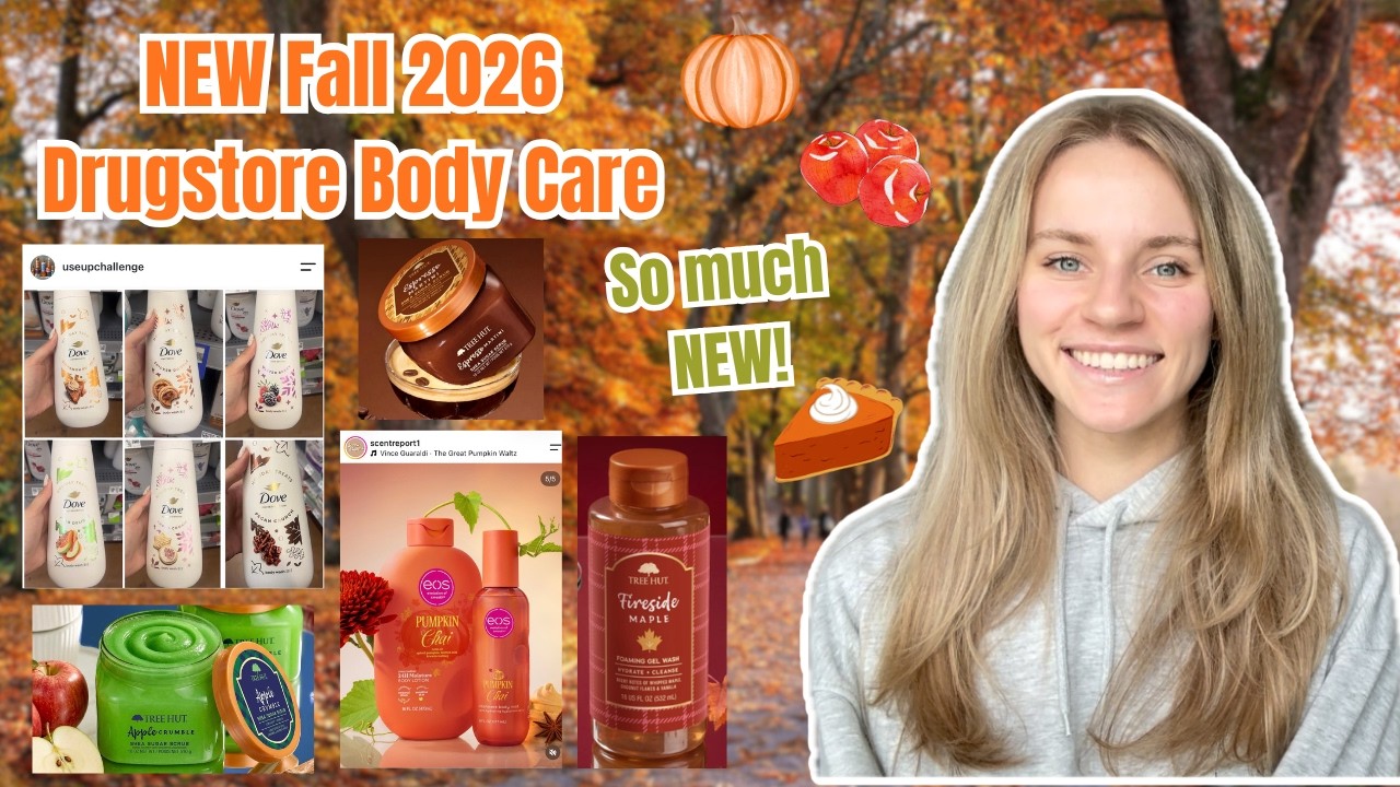NEW Fall Body Care at the Drugstore: Pumpkin, Apple, Cinnamon, Oh my! | Treehut, Dove, EOS, Hempz!!!