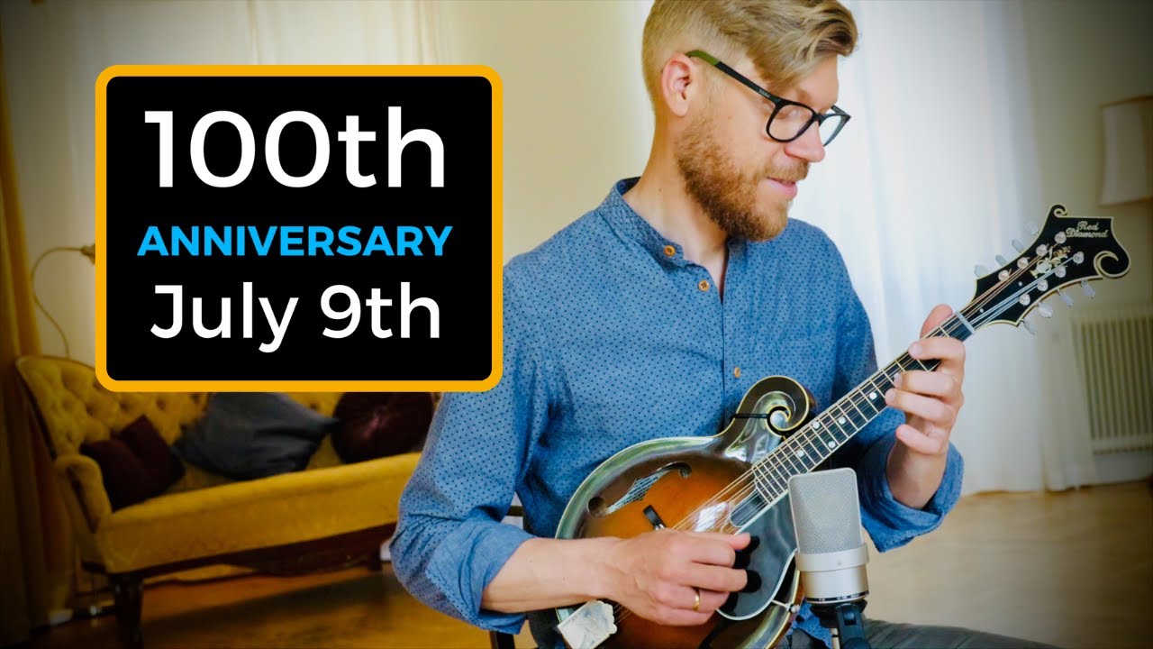 Bill Monroes Mandolin 100 years // Majblomman (The Mayflower) // Magnus Zetterlund