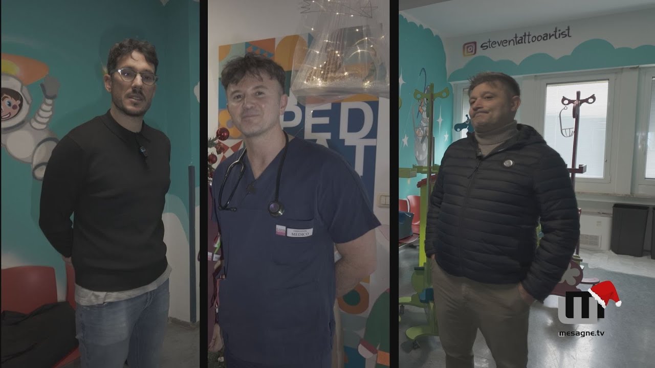 La Befana del Mesagne Calcio: Sorrisi e Doni per i Piccoli Pazienti della Pediatria di Brindisi