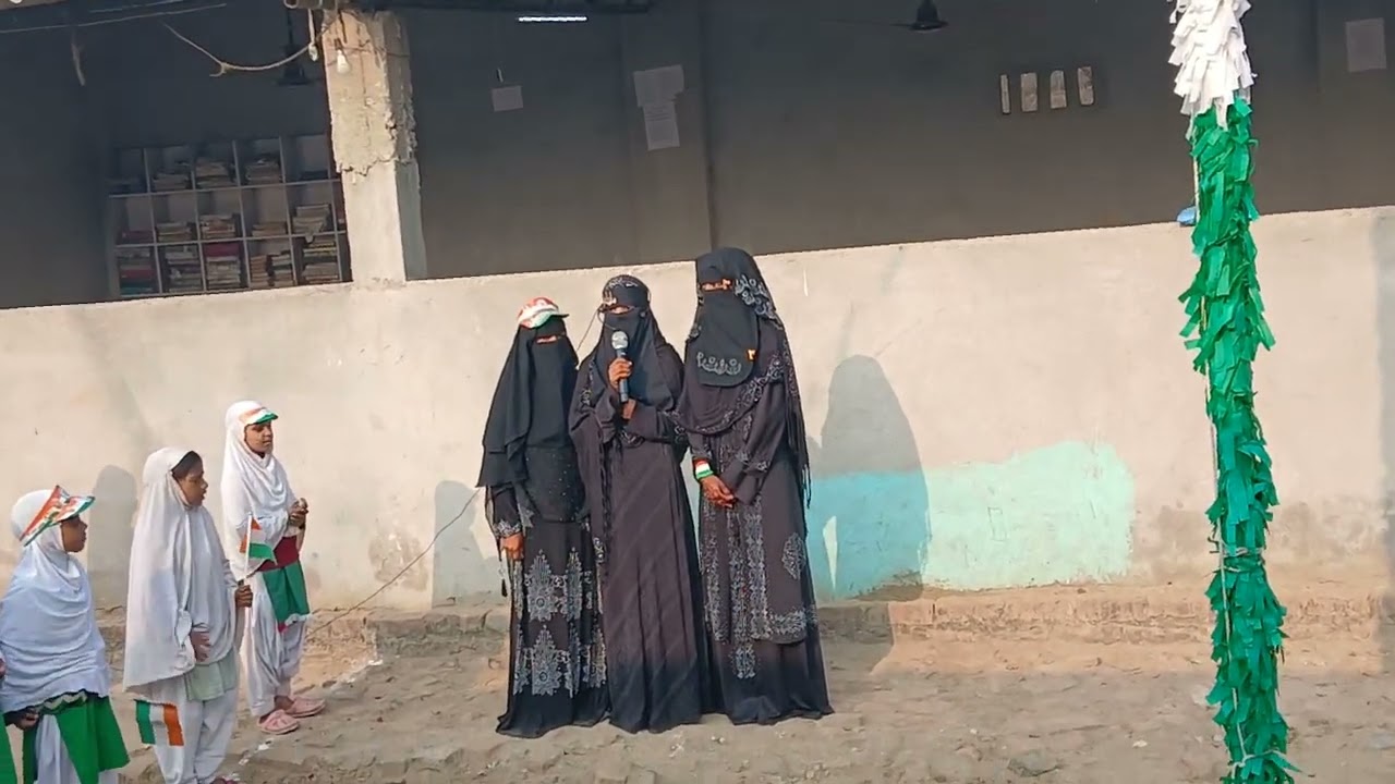Happy Republic Day in Madarasa N k M Hadisan Darul Banat Baishakhawa 
