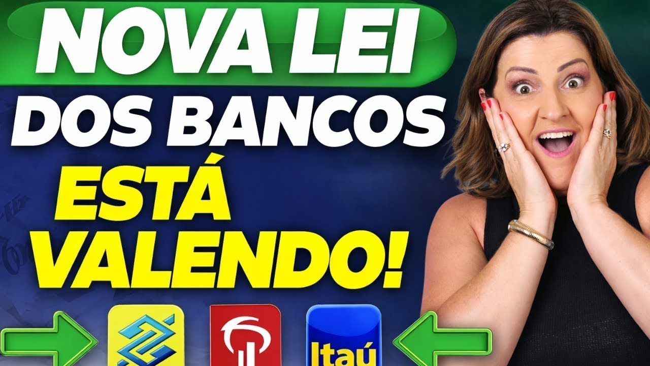 NOVA LEI dos BANCOS é APROVADA DONOS de CONTA CORRENTE e POUPANÇA  IDOSOS PRECISAM LIGAR O ALERTA