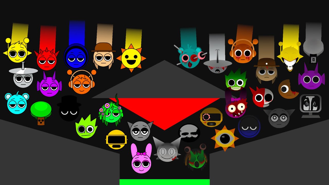 Sprunki Phase 2 vs Classic Marble Race In Algodoo - Who Will Win ? - Retake Round 18