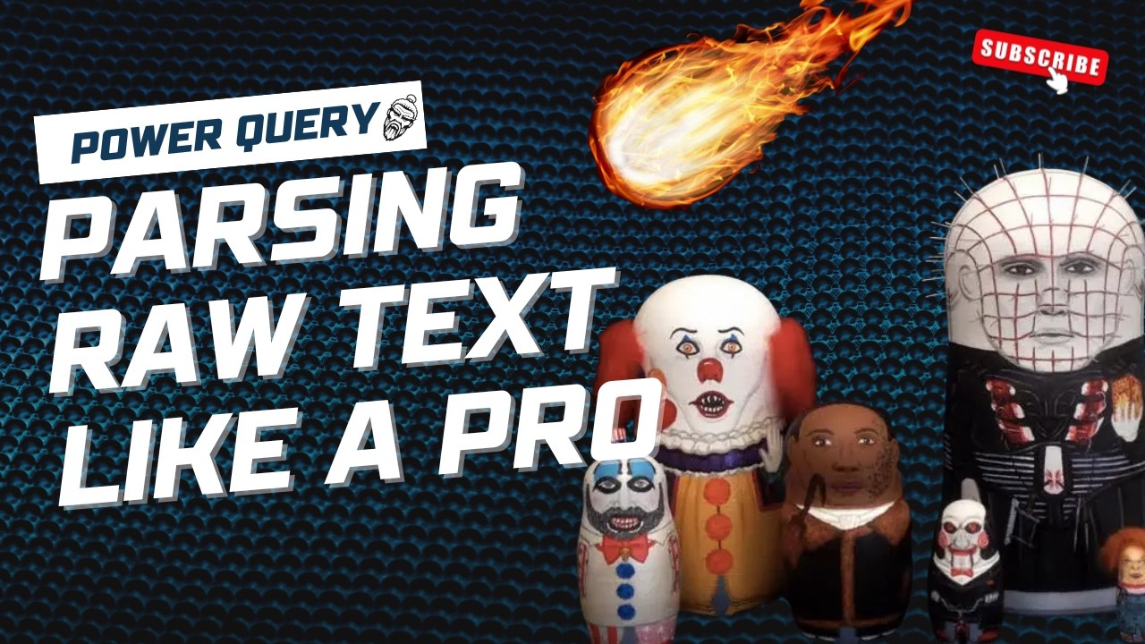 Power Query &mdash; разбор необработанного текста с помощью вложенных выражений LET 🦖👑