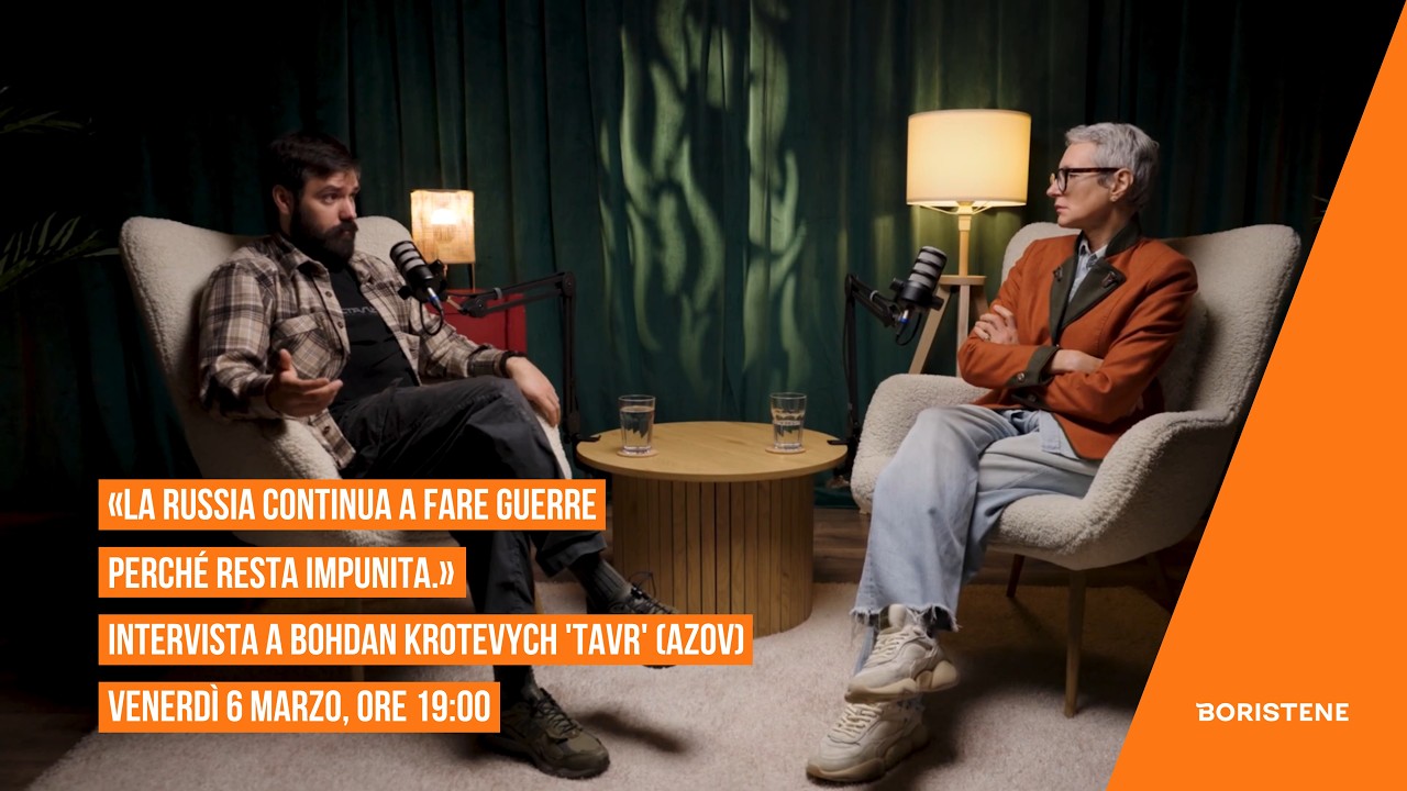 La Russia continua a fare guerre perché resta impunita. Intervista a Bohdan Krotevych “Tavr” (Azov)