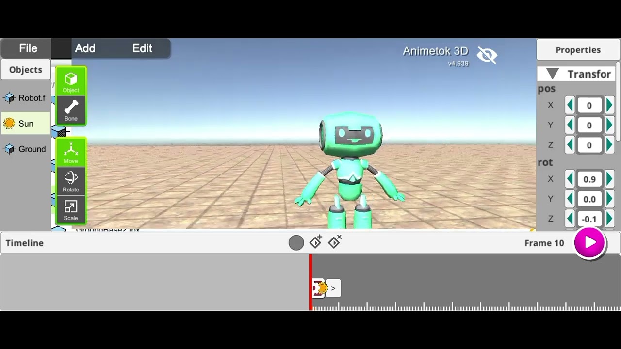Animation using animtok #animtoc #goviral#3danimation  