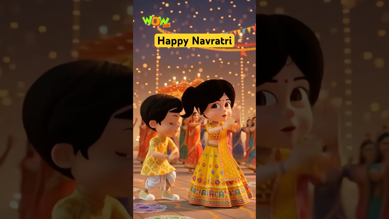 Let’s Dance! Navratri Day 4 with Vir & Friends 💛 