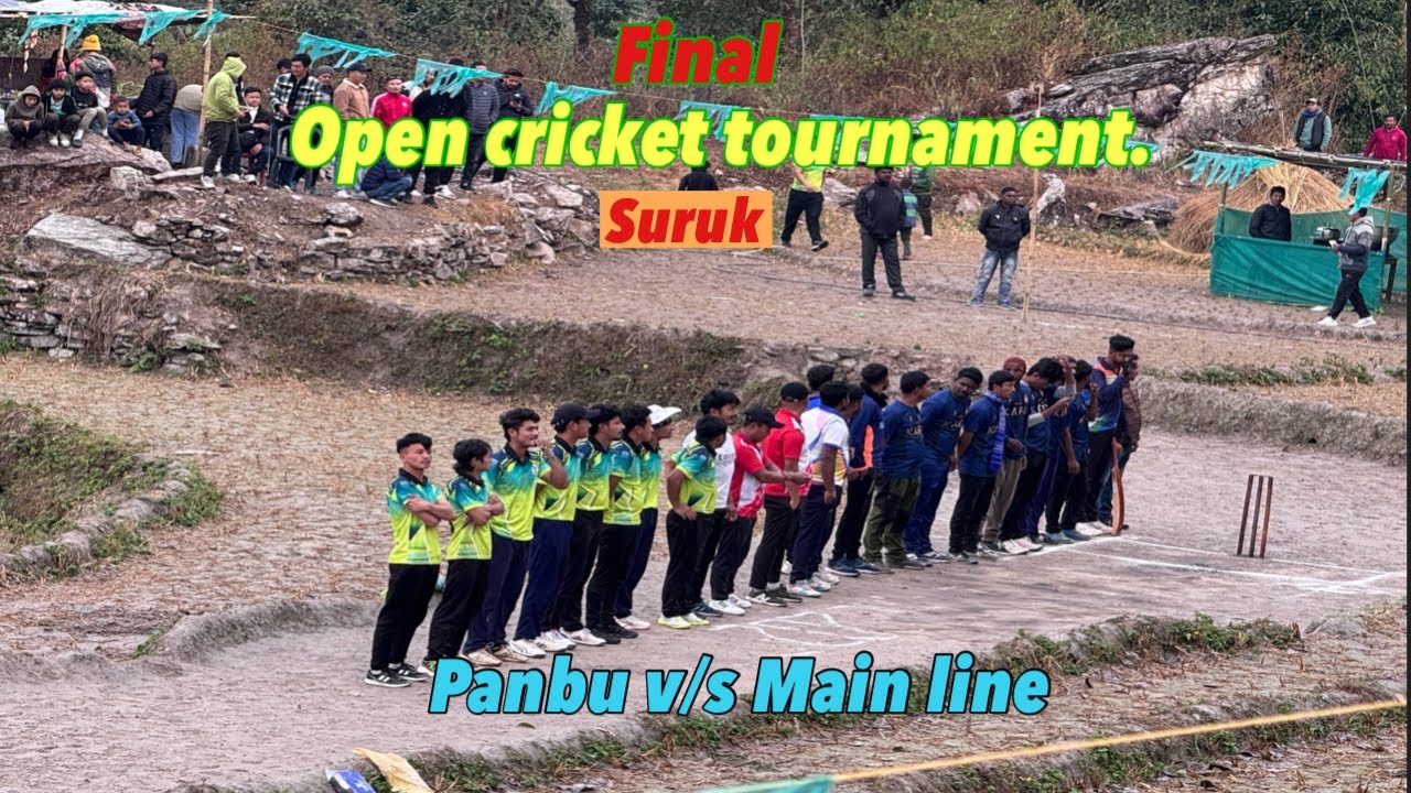 Final || Open cricket tournament in Kalimpong || pahadi cricket