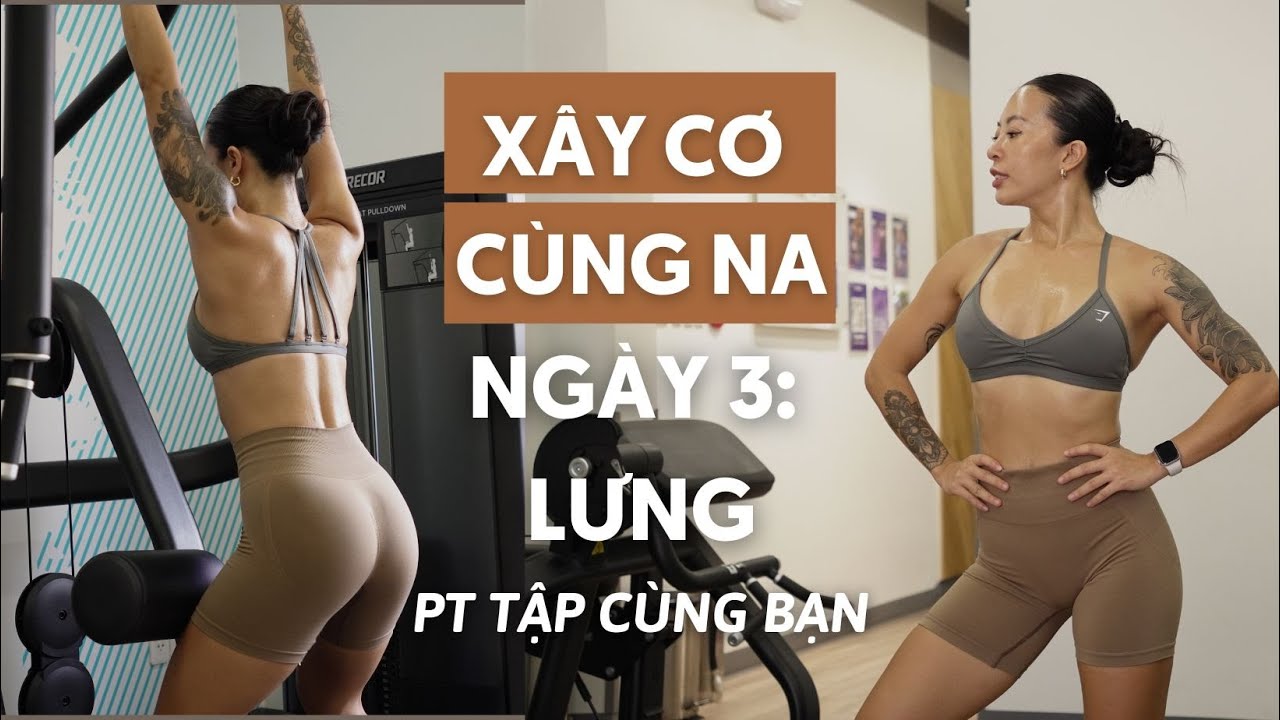 Gym Build #3: Tập Lưng & Chạy HIIT | Intermediate (PT tập c&ugrave;ng bạn)