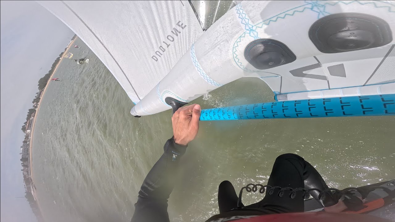RAW WINGFOIL | FREESTYLE TRAINING | 2ND TRY UNIT V5