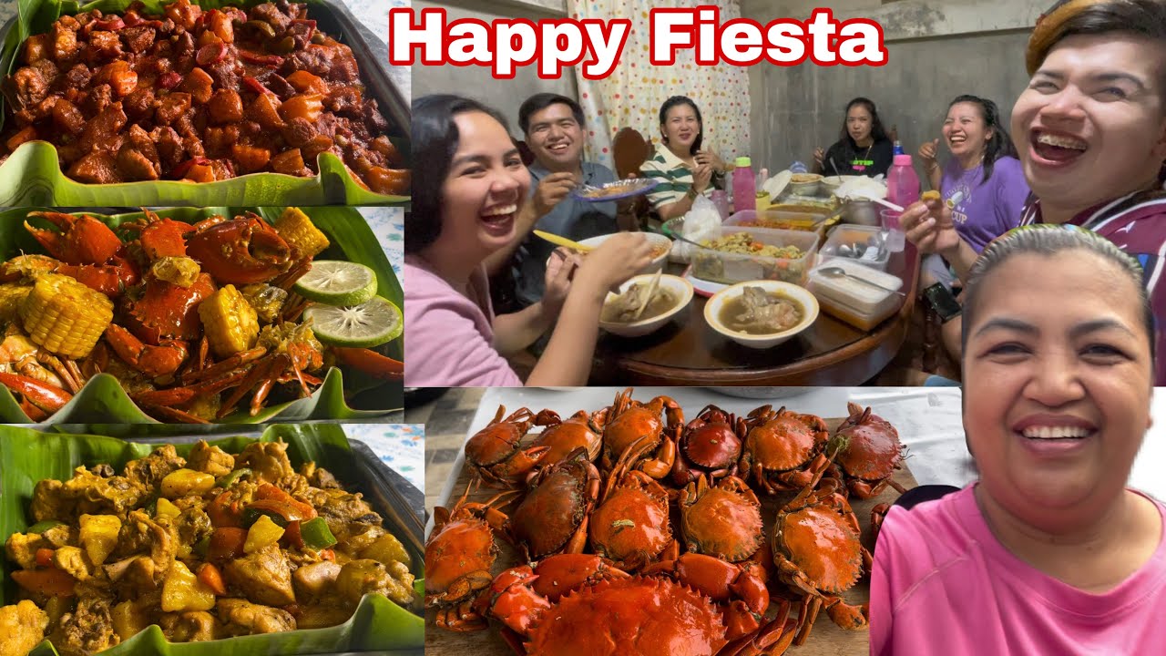 Masaya ang fiesta sa Probinsya | Nagluto ako ng mga Handa