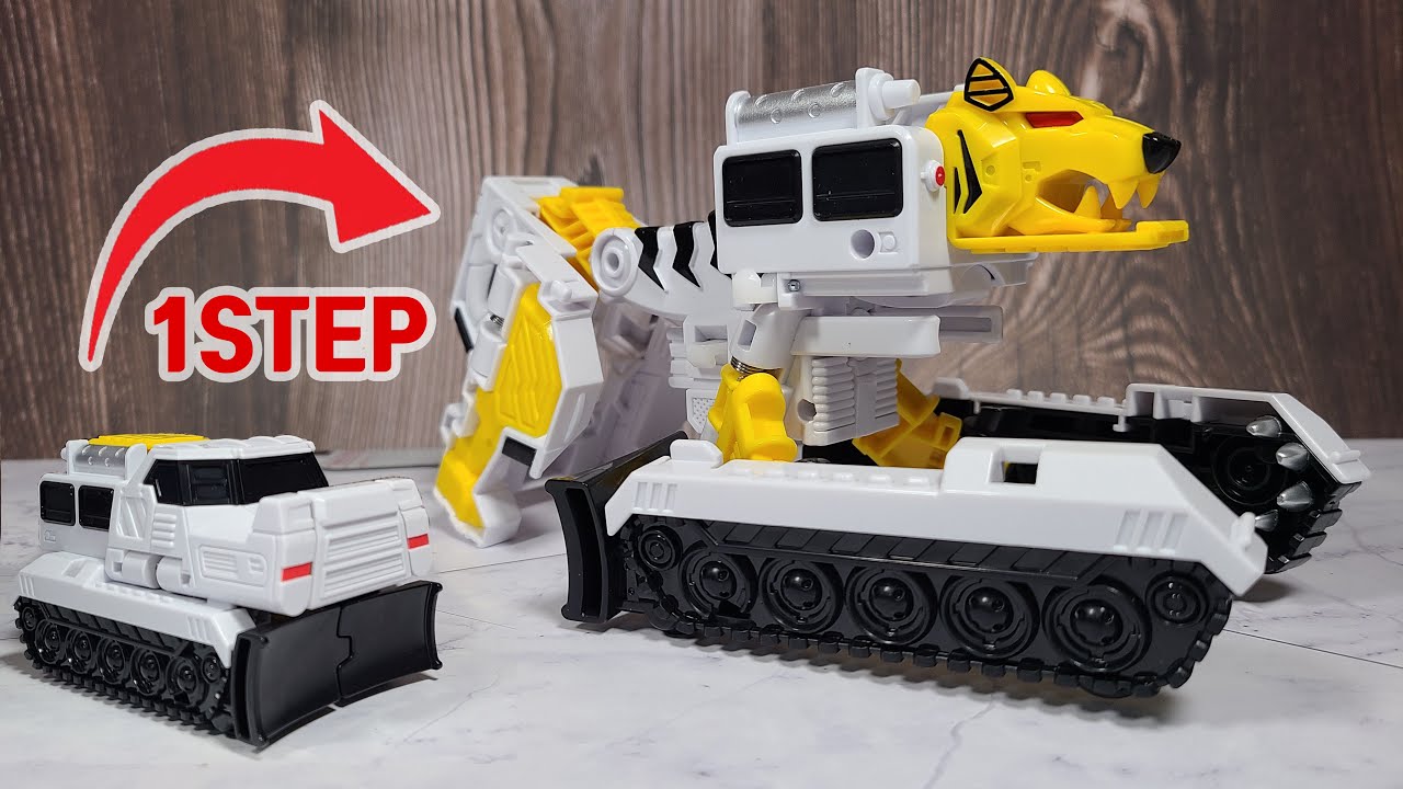 🐅[헬로카봇] 도저밤밤 원터치 변형 / [Hello Carbot!] Dozer bomb bomb