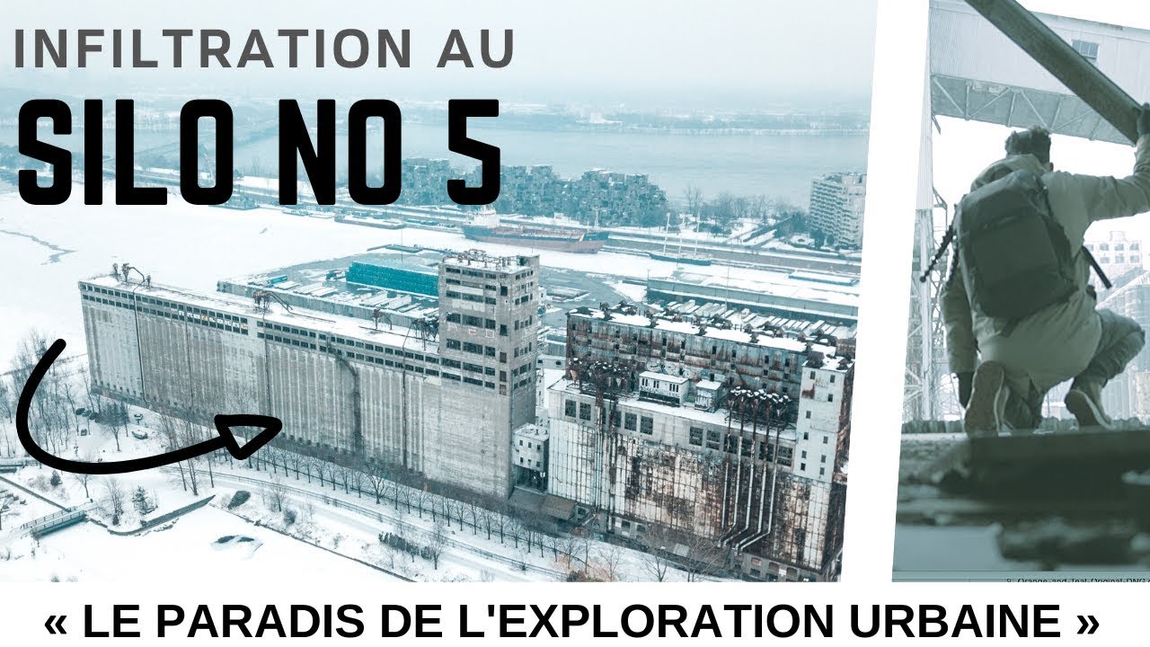 J'EXPLORE le plus GRAND SILO ABANDONNÉ à Montréal ! La Plus belle vue en ville | #URBEX
