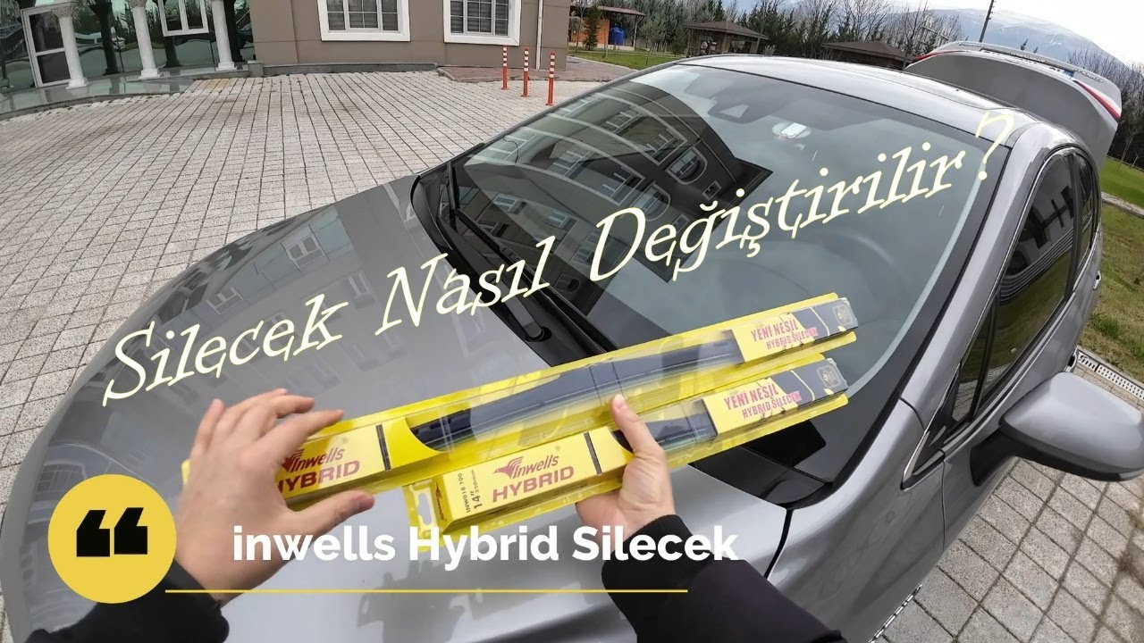 Toyota Corolla Silecek Nasıl Değiştirilir? | inwells Hybrid Silecek İnceleme 700x350mm