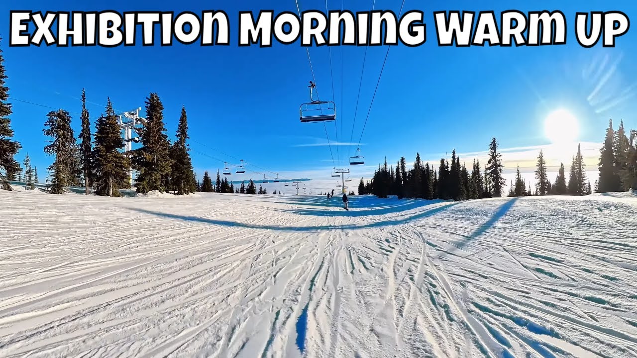 Exhibition Morning Run At Big White