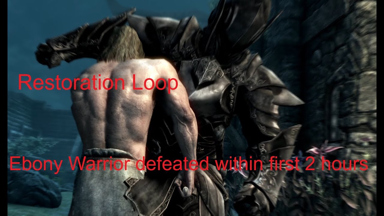Skyrim Restoration Loop - The GOD of Skyrim exploits