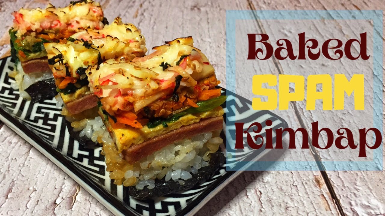BAKED SPAM KIMBAP (HD)| BAKED KIMBAP (GIMBAP) | CL’s Kitchen