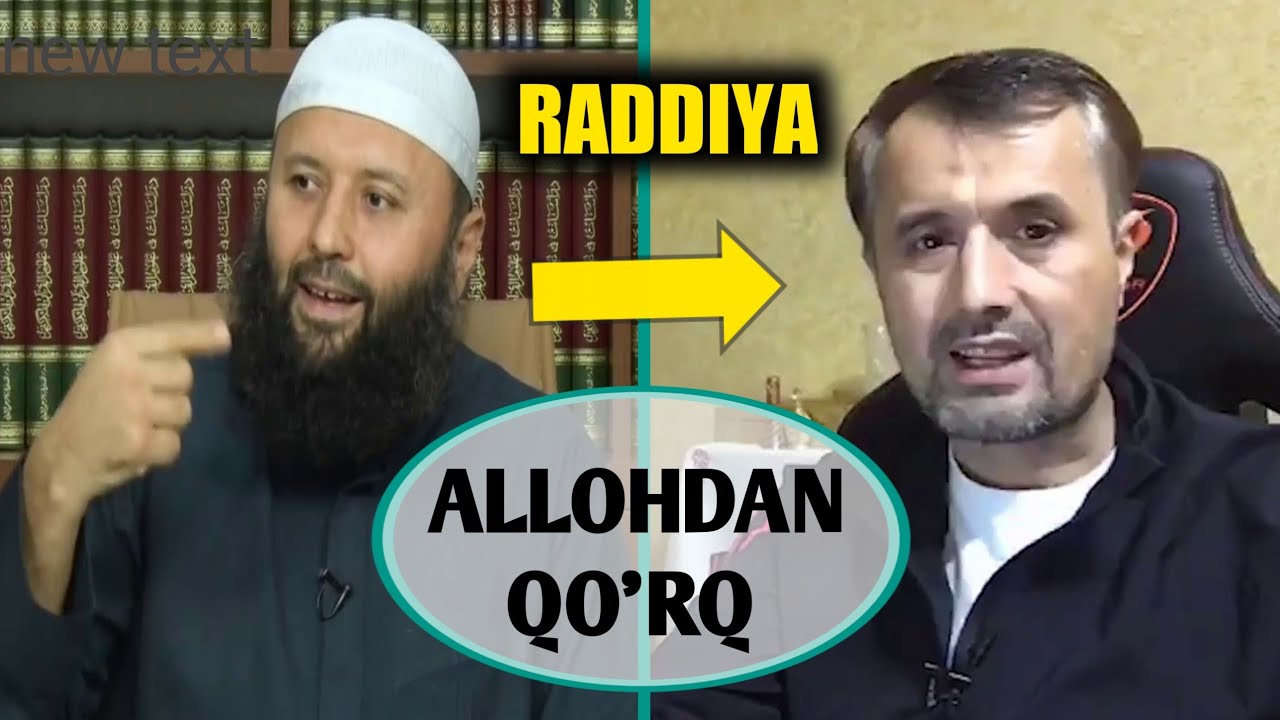 A.M.A. ga raddiya Shayx Sodiq Samarqandiydan