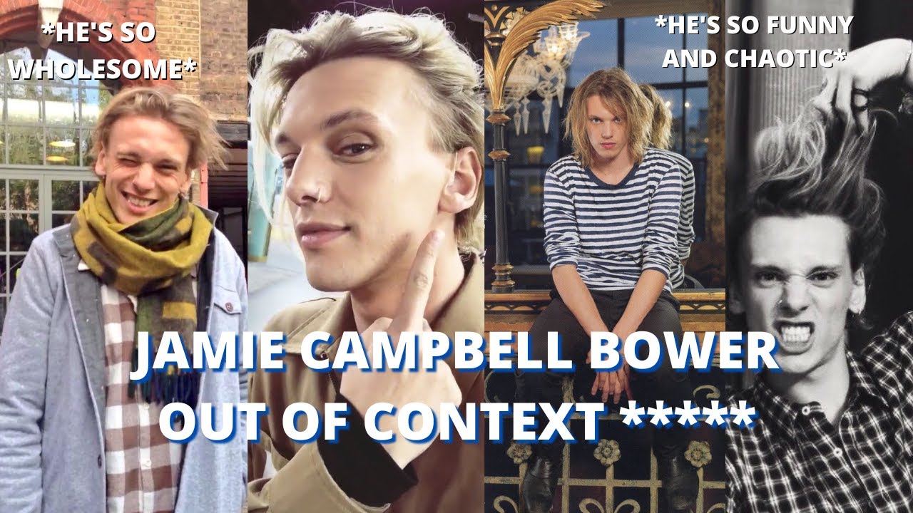 Jamie Campbell Bower out of context videos [chaotic compilation]